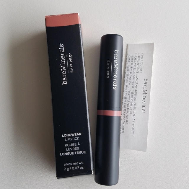 bareMinerals(ベアミネラル)のベアミネラル  ベアプロ ロングウェア リップスティック ピオニー 未使用 コスメ/美容のベースメイク/化粧品(口紅)の商品写真