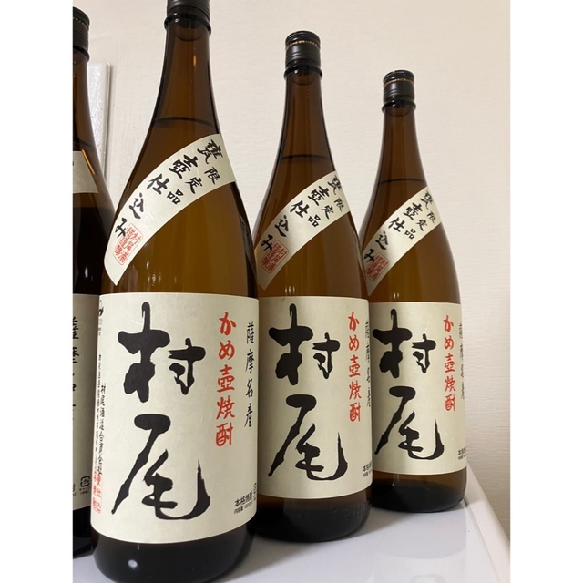 薩摩名産 かめ壺焼酎 村尾 1800ml 6本セット 食品/飲料/酒の酒(焼酎)の商品写真
