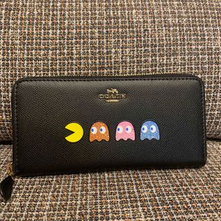 73397 恐ろしく コーチ 長財布 キラキラパックマン コラボ 73397 恐ろしく コーチ 長財布 キラキラパックマン コラボ