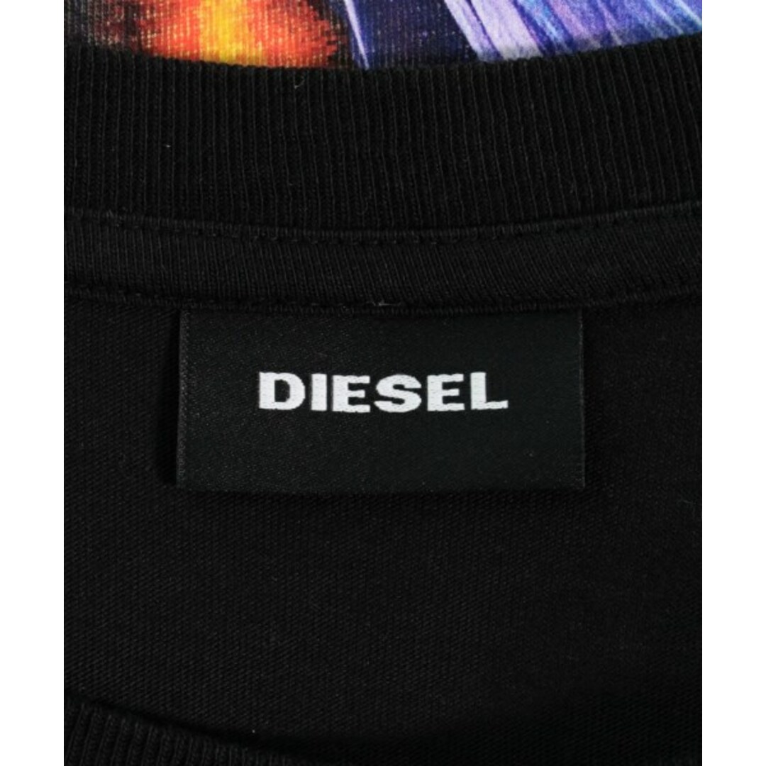 DIESEL(ディーゼル)のDIESEL ディーゼル Tシャツ・カットソー XL 黒 【古着】【中古】 メンズのトップス(Tシャツ/カットソー(半袖/袖なし))の商品写真