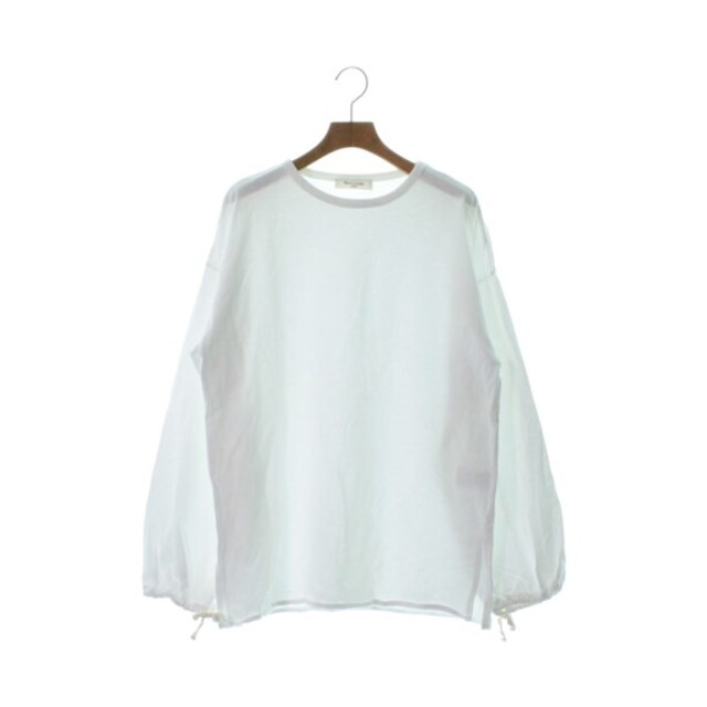 Demi-Luxe BEAMS(デミルクスビームス)のDemi-Luxe BEAMS Tシャツ・カットソー -(M位) 白 【古着】【中古】 レディースのトップス(カットソー(半袖/袖なし))の商品写真