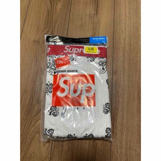 シュプリーム(Supreme)のSUPREME Hanes ボクサーパンツ　ペイズリー　Lサイズ(ボクサーパンツ)