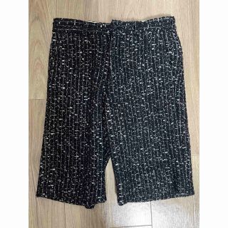 コムデギャルソンオムプリュス 18awねじれハーフパンツ