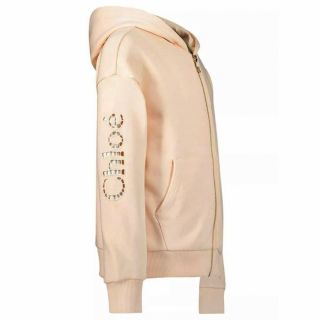 クロエ(Chloe)の《ご成約》新品未使用 Chloé 入手困難品 現行デザイン ロゴ刺繍パーカー(パーカー)