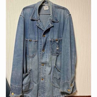 リー(Lee)のLee 91-J デニムカバーオール　made usa vintage(カバーオール)