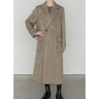 MOHAIR DOUBLE-BREASTED COAT 2022FW新品未使用