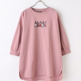 ムーミン(MOOMIN)のMOOMIN ムーミン リトルミイ ７分袖Tシャツ チュニック リトルミィ(チュニック)