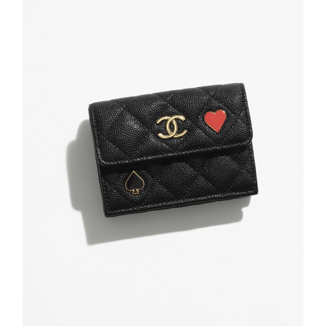 新作入荷!!】 CHANEL - CHANEL シャネル ミニ財布 ブラック 黒 ココ