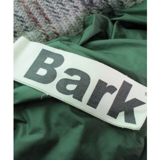 Bark バーク ジャケット XS グレーx紺x緑(ストライプ)