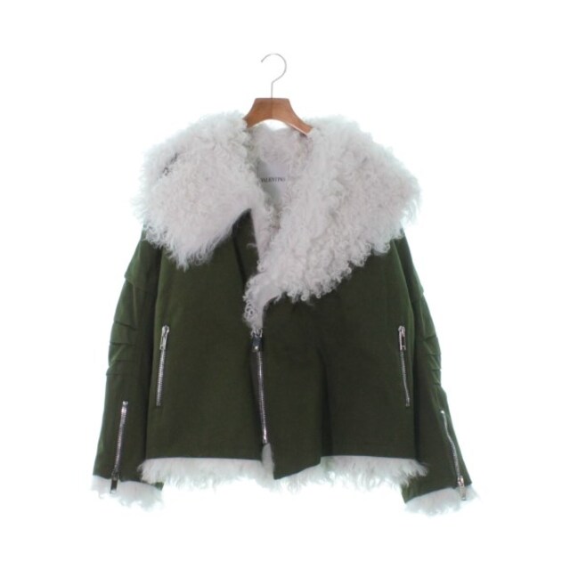 VALENTINO ヴァレンティノ ブルゾン(その他) 40(M位) カーキ 【古着