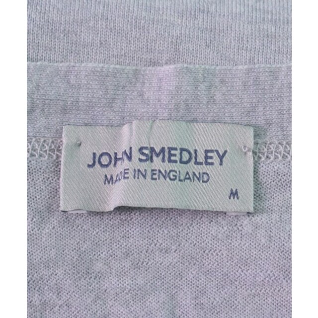 JOHN SMEDLEY(ジョンスメドレー)のJOHN SMEDLEY ジョンスメドレー カーディガン M グレー 【古着】【中古】 メンズのトップス(カーディガン)の商品写真