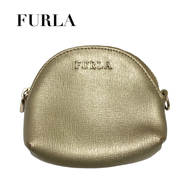 Furla(フルラ)の【フルラ】小銭入れ ゴールド レディースのファッション小物(コインケース)の商品写真