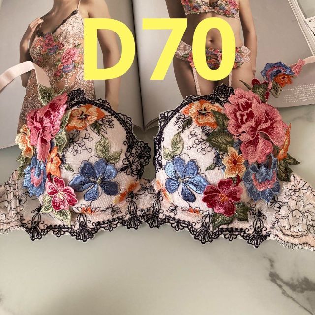 サルート D70 ソング M 【フォークロア】 PI ワコール 59G 店舗限定-
