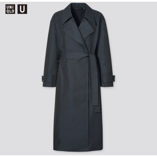 ユニクロ(UNIQLO)のUNIQLO Ｕ　トレンチコートM DARK GRAY(トレンチコート)