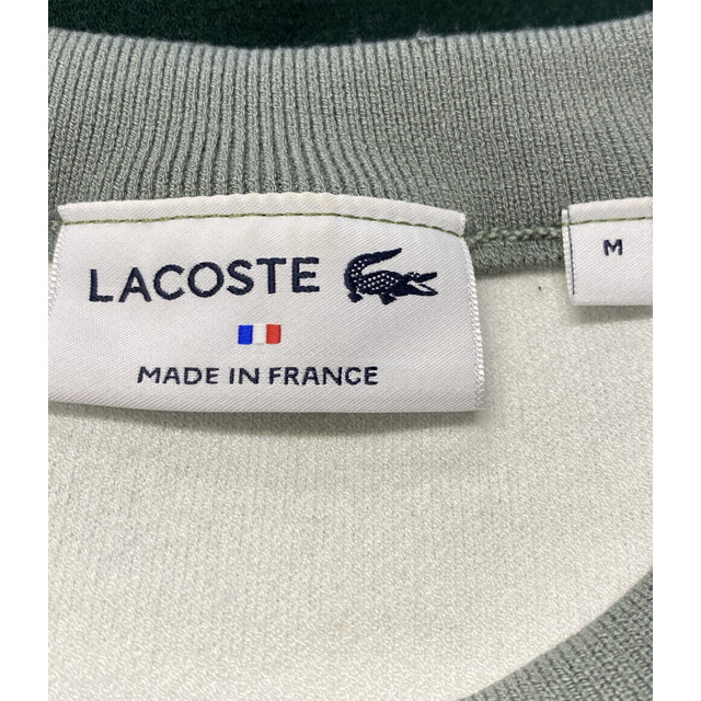 LACOSTE(ラコステ)のラコステ LACOSTE スウェット グリーン    メンズ M メンズのトップス(スウェット)の商品写真