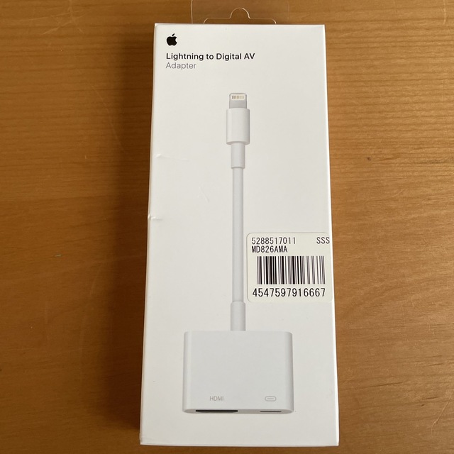 APPLE Lightning DigitaL AVアダプタ MD826AM/A | フリマアプリ ラクマ