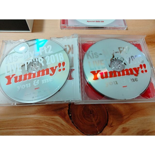 [初回限定盤 DVD]Kis-My-Ft2 Yummy!! You& me エンタメ/ホビーのDVD/ブルーレイ(アイドル)の商品写真