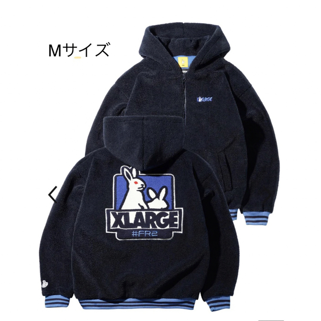 XLARGE×#FR2 ラビットフーディ