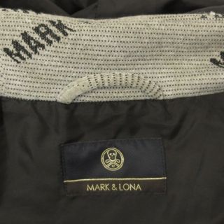 マーク&ロナ 21AW ハイブリッドダウン ベスト 中綿 グレー 46 ゴルフ