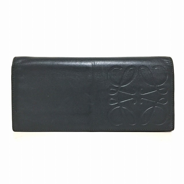 LOEWE(ロエベ)のロエベ 長財布 - ダークグリーン レザー レディースのファッション小物(財布)の商品写真