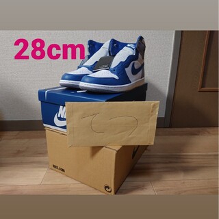 ナイキ(NIKE)のNike Air Jordan 1 High OG "True Blue" 28(スニーカー)