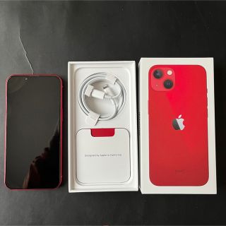 Apple - 美品 Apple iPhone 13 レッド128GB SIMフリーの通販 by 佐藤