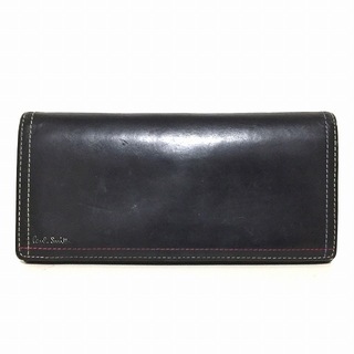 ポールスミス(Paul Smith)のポールスミス 長財布 - 黒×レッド×マルチ(財布)