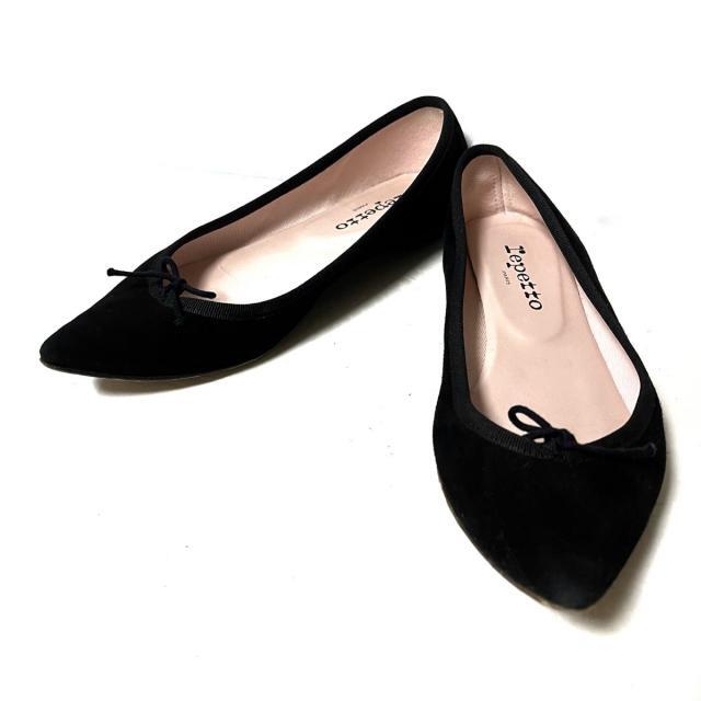 repetto(レペット)のレペット フラットシューズ 38 1/2 - 黒 レディースの靴/シューズ(その他)の商品写真