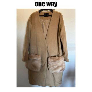 ワンウェイ(one*way)のone way コート(ロングコート)