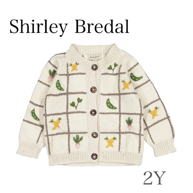 Shirley Bredal 刺繍カーディガン　2Y