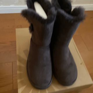 アグ(UGG)の値下げ　美品　UGG アグ　サイズ7   ブラウン(ブーツ)