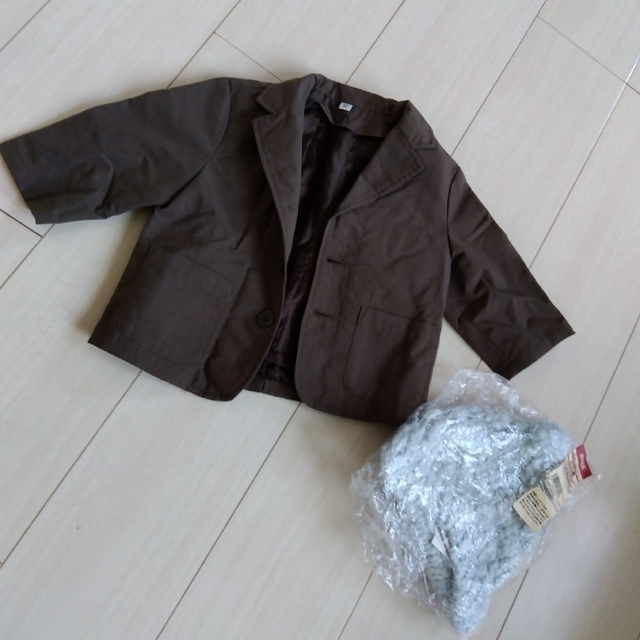 MUJI (無印良品)(ムジルシリョウヒン)のMUJI キッズ/ベビー/マタニティのベビー服(~85cm)(ジャケット/コート)の商品写真