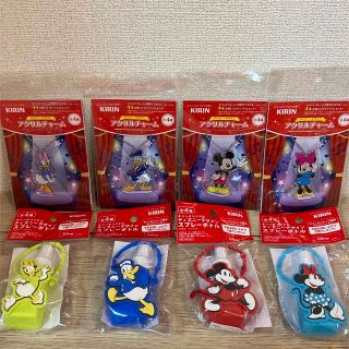 ディズニー(Disney)の【非売品】東京ディズニーリゾート『スプレーボトル+アクリルチャーム』全４種８個(キャラクターグッズ)