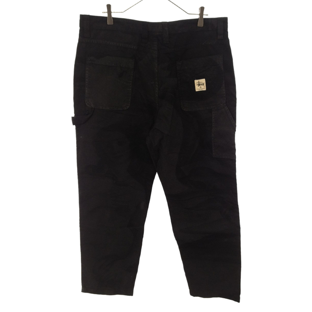 STUSSY(ステューシー)のSTUSSY ステューシー 21AW Venus Work Pant ヴィーナスプリント ダブルニーペインターワークパンツ ブラック 21F116506 メンズのパンツ(その他)の商品写真