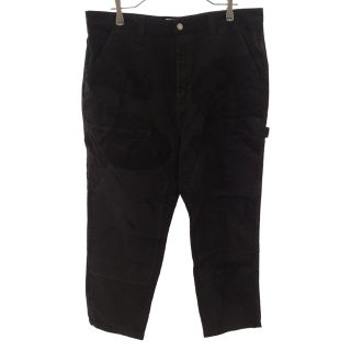 ステューシー(STUSSY)のSTUSSY ステューシー 21AW Venus Work Pant ヴィーナスプリント ダブルニーペインターワークパンツ ブラック 21F116506(その他)