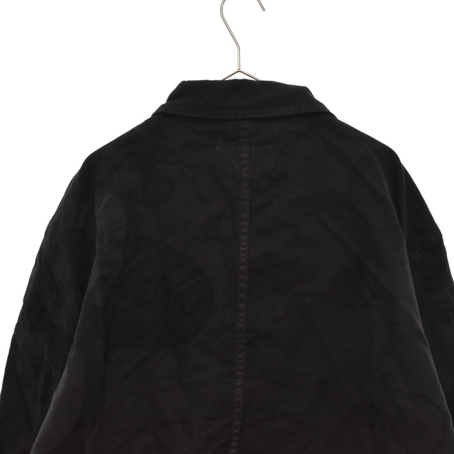 STUSSY(ステューシー)のSTUSSY ステューシー 21AW Venus Chore Jacket ヴィーナスプリント チョアジャケット ブラック カバーオール 21F115600 メンズのジャケット/アウター(フライトジャケット)の商品写真