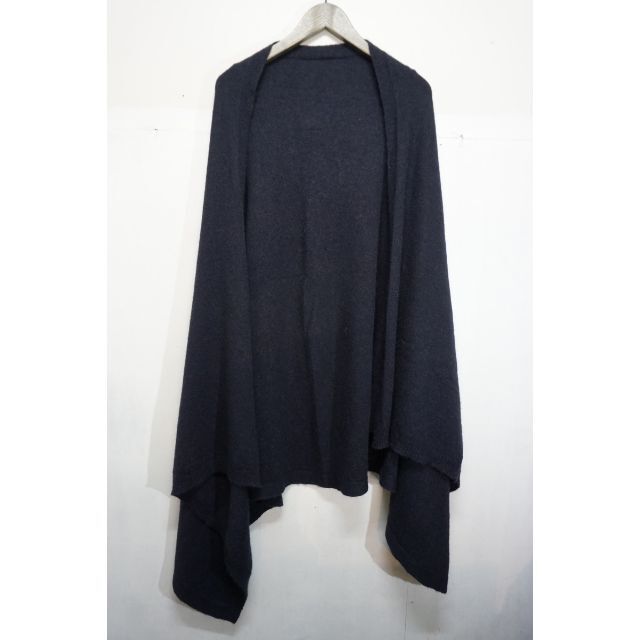 専用09AW RickOwens リックオウエンス 大判 ストール 紺109N▲