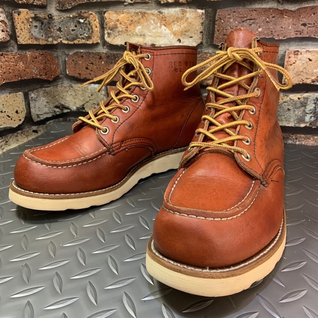 REDWING 875 裏半円犬タグ 1991年製 US6.5E(23A6) スーパーセール