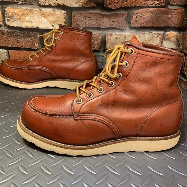 ☆REDWING 875  裏半円犬タグ1991年製　US6.5E(23J18)