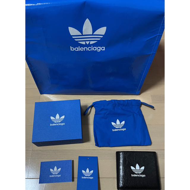 adidas×balenciaga 二つ折り財布折り財布