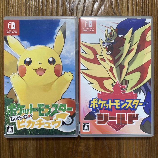 Switchソフト ポケットモンスターシールド & Let’s Go！ピカチュウ