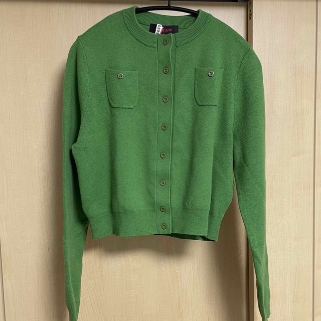 ☆最終値下げ☆CABaN コットンカシミヤ クルーネックカーディガン 最