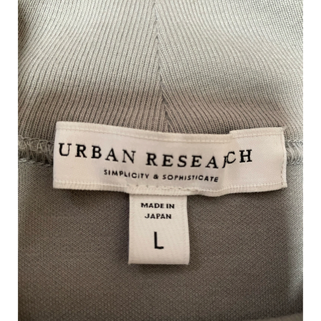 URBAN RESEARCH(アーバンリサーチ)のURBAN RESEARCH スウェットモックネック L アーバンリサーチ メンズのトップス(スウェット)の商品写真