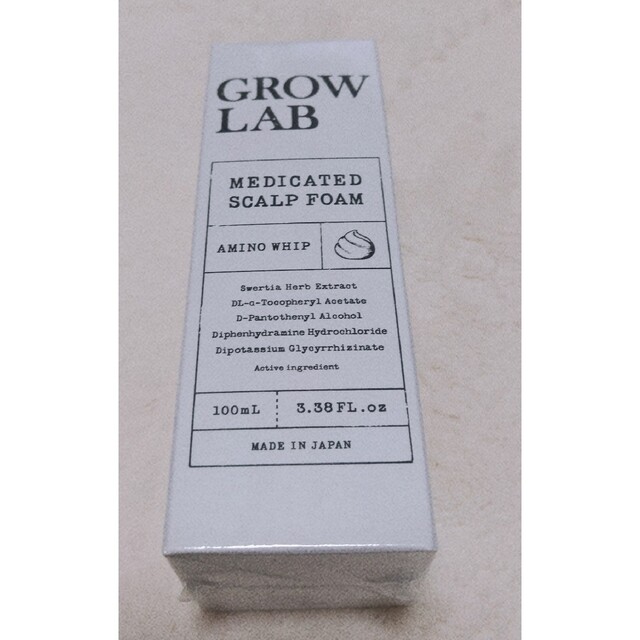 GROW LAB メディケイテッドスカルプフォーム 100ml