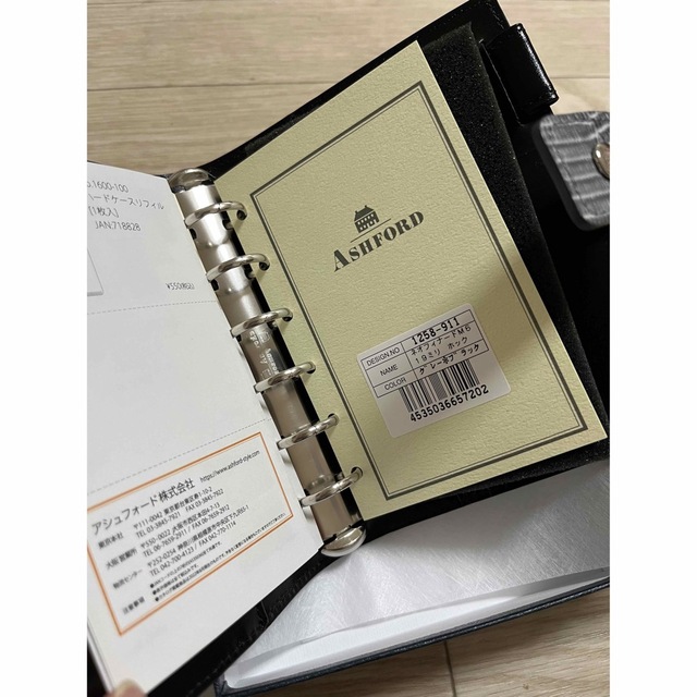 ASHFORD ネオフィナード ミニ6 システム手帳 # lahza.jp
