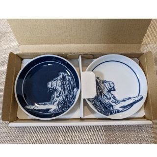 三越　オリジナルペア小皿(日本製)(食器)