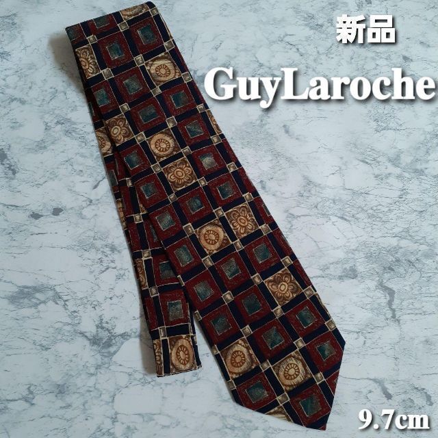 Guy Laroche - 新品タグ付◇GuYLaroche◇ 小紋柄 イタリア製 ブランド