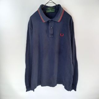 美品 フレッドペリー FRED PERRY 長袖ポロシャツ    メンズ 42