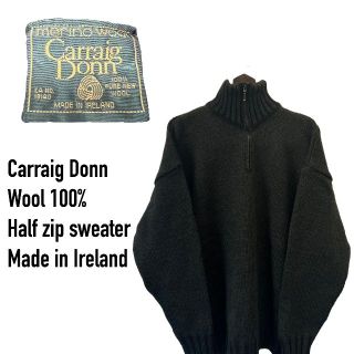 CARRAIG DONN - Carraig Donnキャレイグドン ハーフジップニット