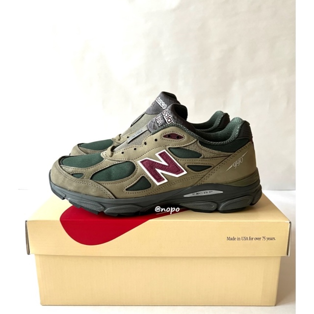 newbalance aime leon dore M990GP3 27.5cm